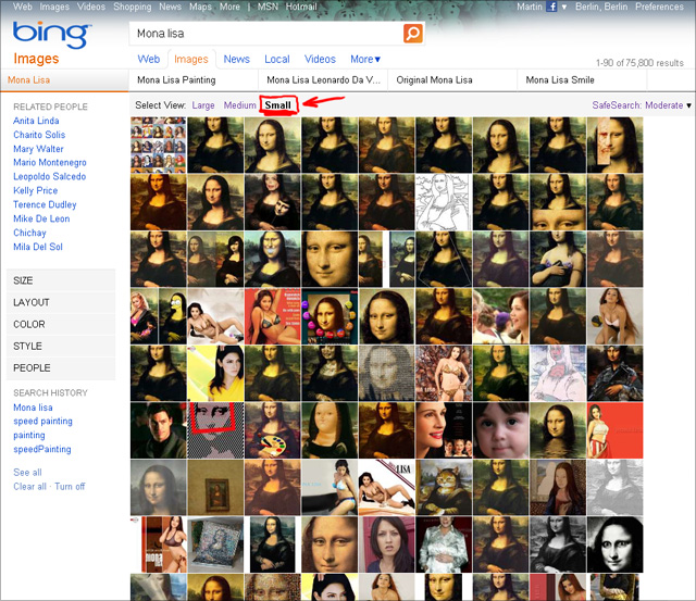 Bing imageSearch (Mona Lisa) - View Small Bing imageSearch (Mona Lisa) - View Small