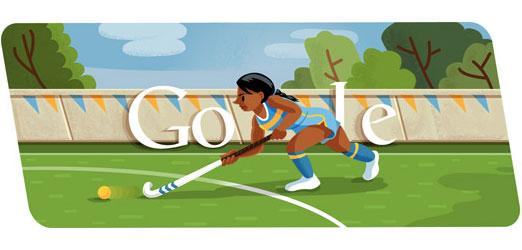 London 2012 Hockey Doodle London 2012 Hockey Doodle