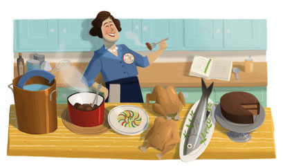 Julia Child Google Doodle Julia Child Google Doodle