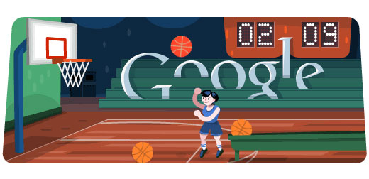 London 2012 Basketball (Google doodle) London 2012 Basketball (Google doodle)