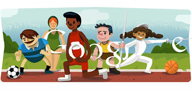 Google Doodle for the Olympics Opening Ceremony Londo 2012 Google Doodle for the Olympics Opening Ceremony Londo 2012