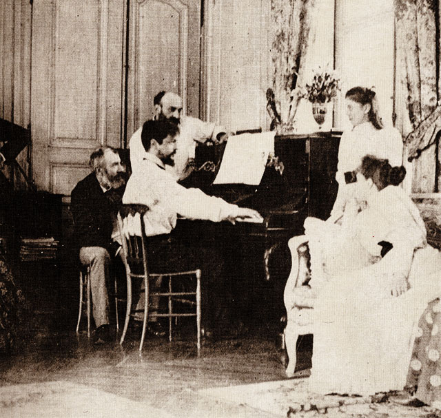 Claude Debussi on Piano (1893)